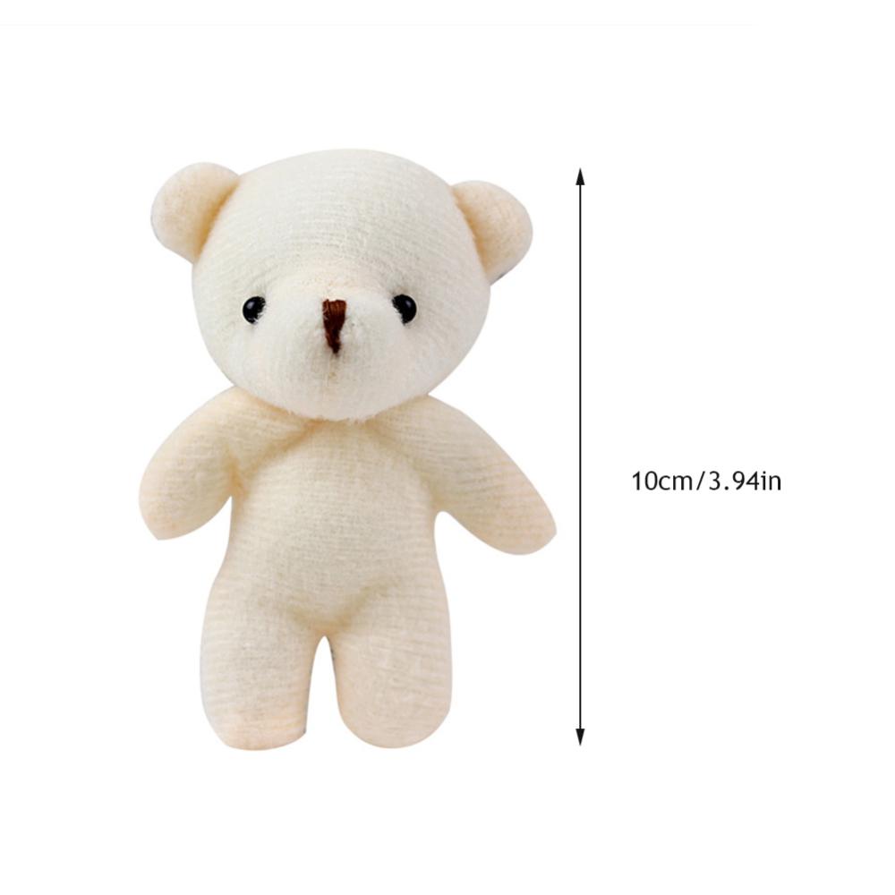 Móc khóa METOO hình gấu nhồi bông 10cm dễ thương