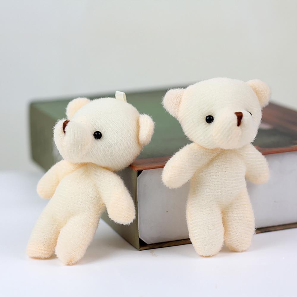 Móc khóa METOO hình gấu nhồi bông 10cm dễ thương