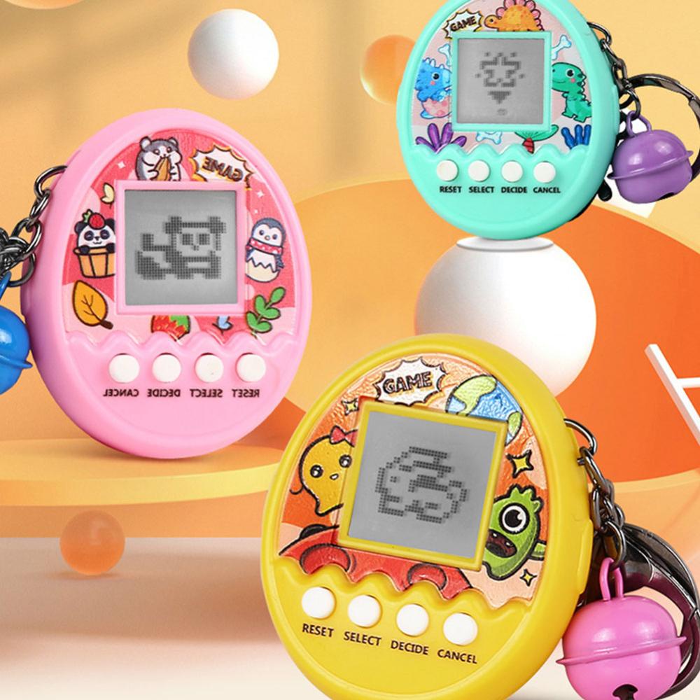 Timekey Máy Chơi game Nuôi Thú Ảo tamagotchi 168 Trong 1 mini Cầm Tay l5u5