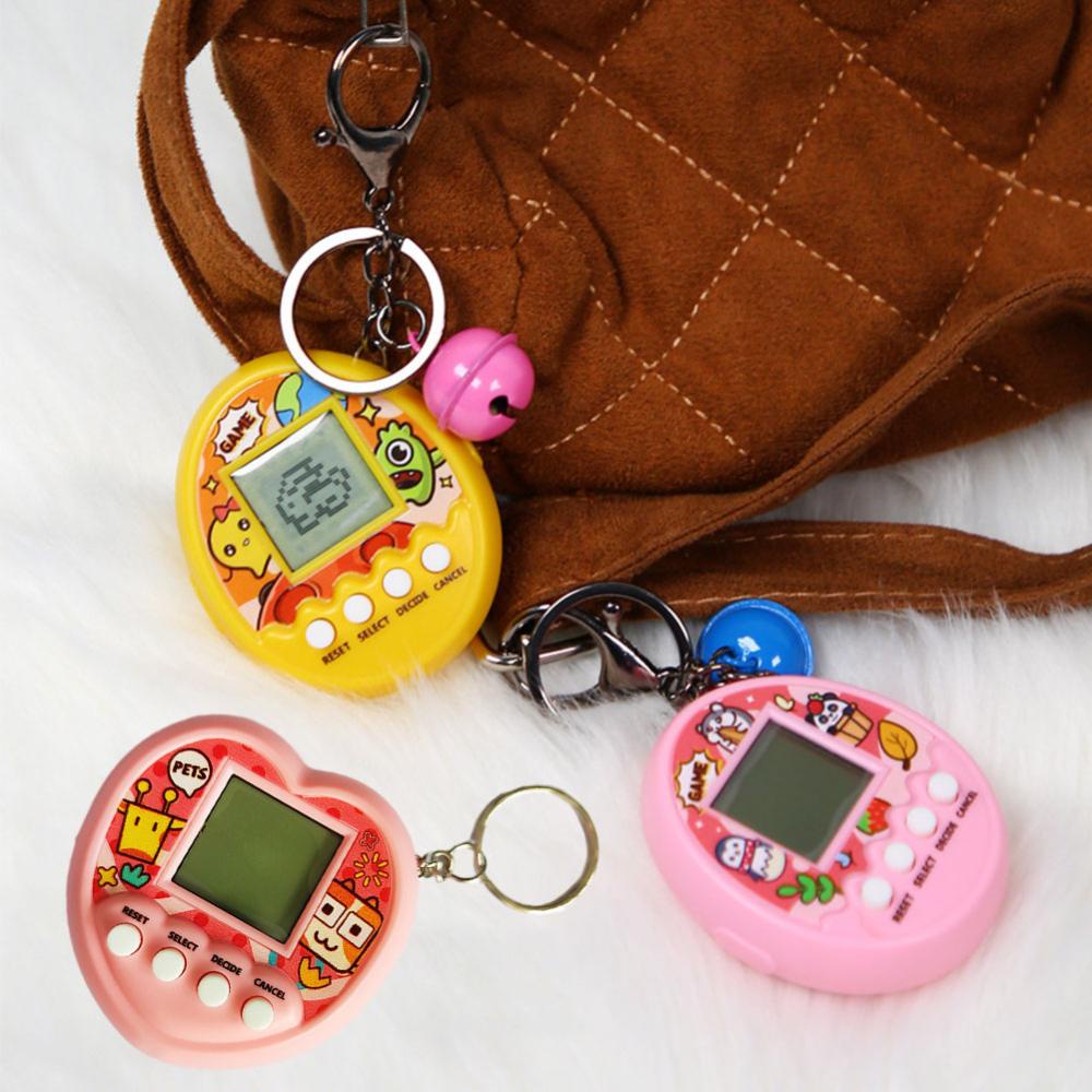 Timekey Máy Chơi game Nuôi Thú Ảo tamagotchi 168 Trong 1 mini Cầm Tay l5u5