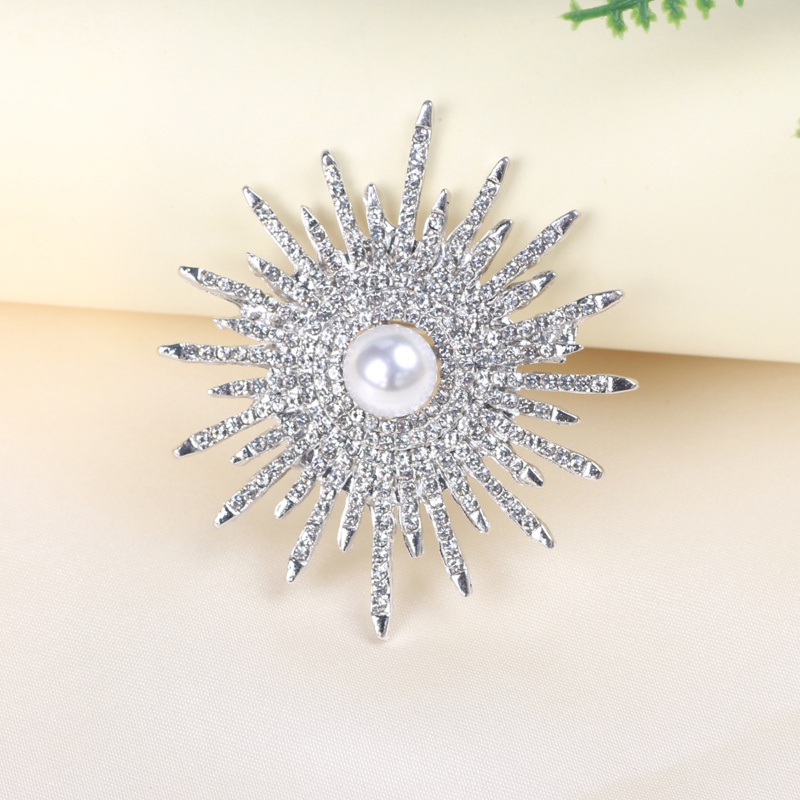 Thời Trang Trâm Cài Áo Hình Thánh Giá Đính Đá Sang Trọng