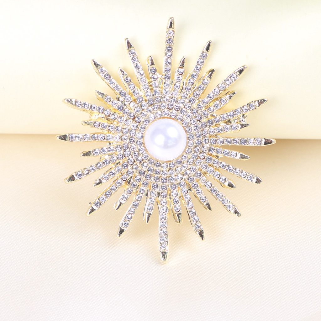 Thời Trang Trâm Cài Áo Hình Thánh Giá Đính Đá Sang Trọng