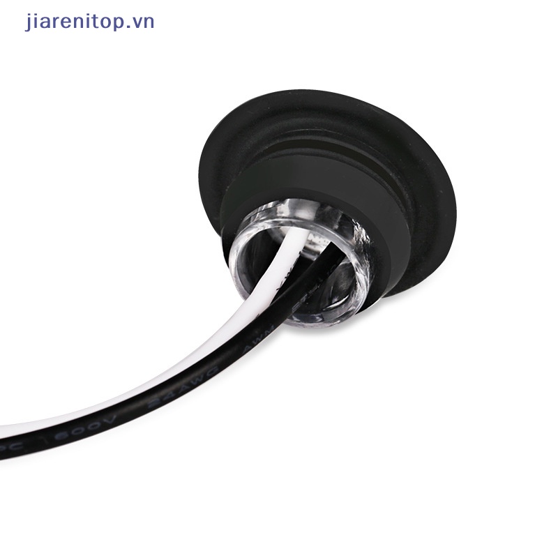 1 Đèn Tín Hiệu Tròn 3led 3 / 4 "Màu Vàng / Trắng Cho Xe Tải vn