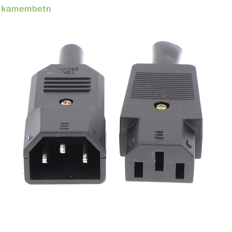 Kamembetn ac 3pin c13 c14 16a 250v Đầu Đực Cái