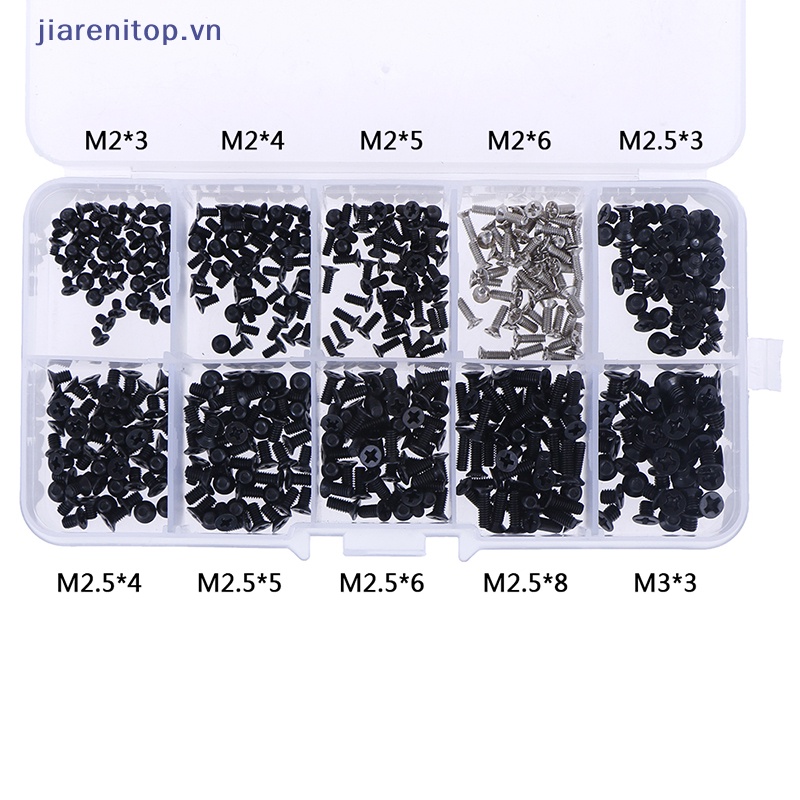 Bộ 500 Ốc Vít m2 m2.3 m3 Chuyên Dụng Cho Máy Tính laptop