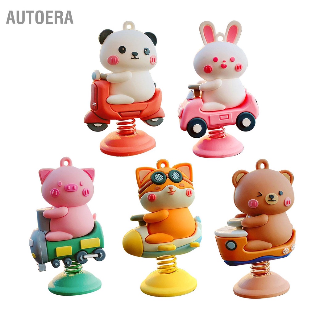 AutoERA Có hàng sẵn Đồ Trang Trí Động Vật Xe Ô Tô Dễ Thương Đa Năng Phong Cách Nhẹ Mạnh Mẽ Nội Thất Hơi Cho Để Bàn Giá Sách