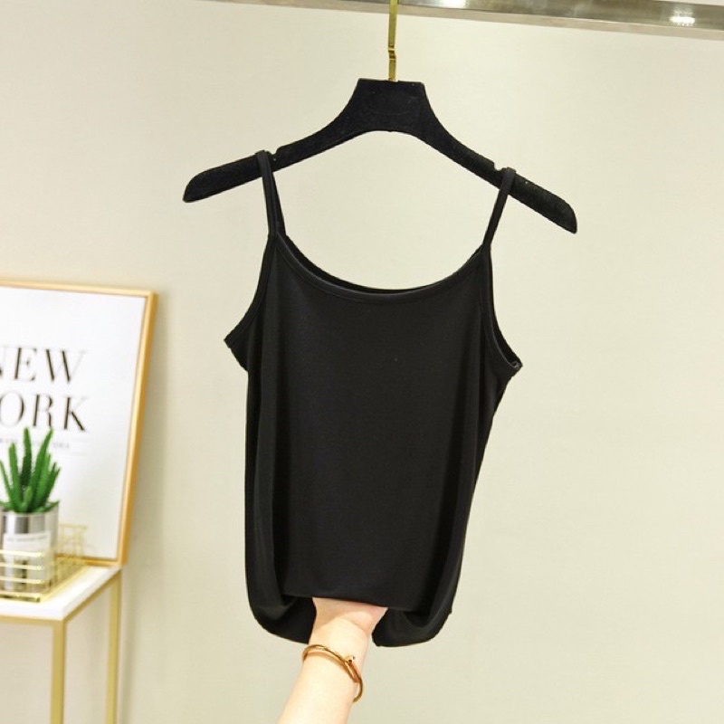 Hot - Bộ ngủ cotton 2 dây mềm mát BC12
