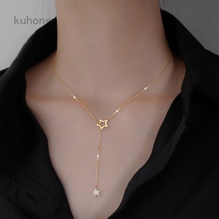 Dây chuyền mặt ngôi sao lấp lánh dễ thương