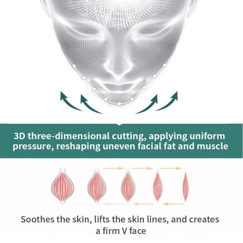 Mặt Nạ Nâng Cơ Mặt / Tạo Cằm Chữ v / Làm Thon Gọn Toàn Diện Thoáng Khí