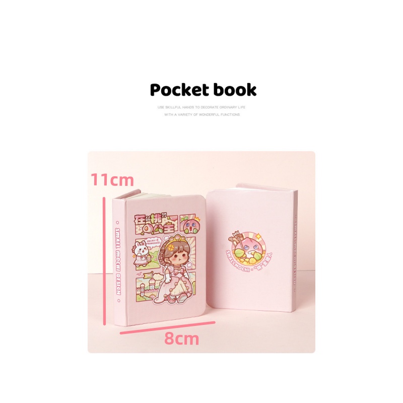 Small Mochi 11*8cm Túi trái cây đáng yêu cuốn sách ghi chép nhỏ