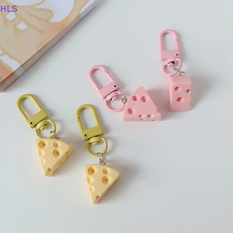 Móc Khóa Hình Miếng Phô Mai Ngọt Ngào Dễ Thương