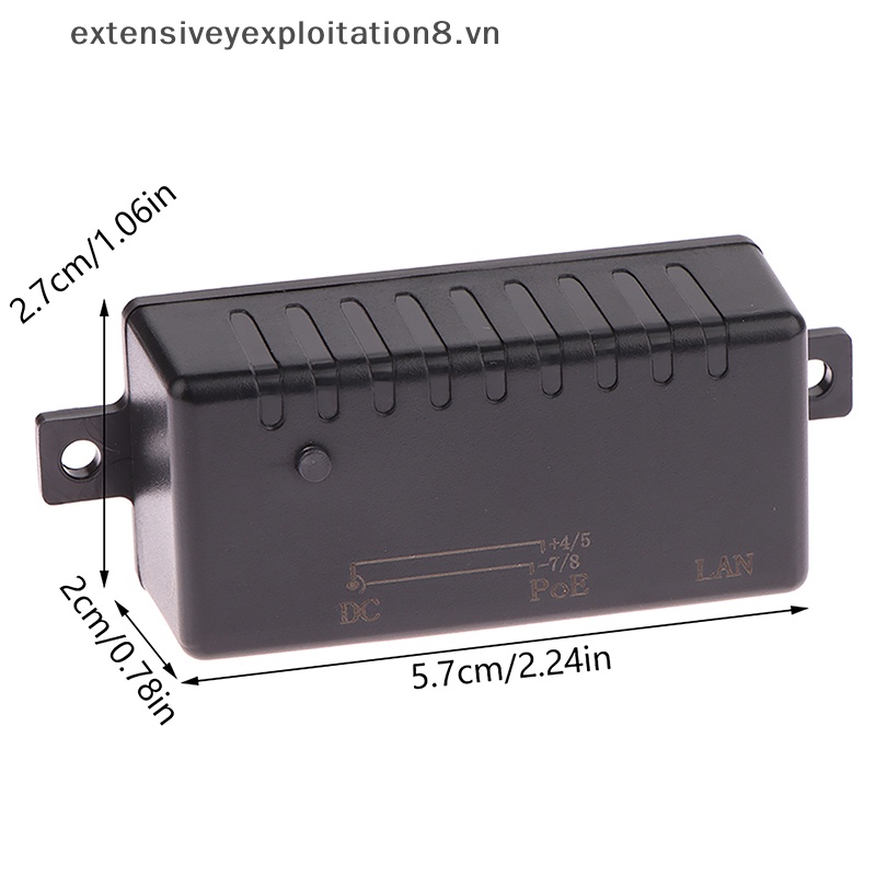 Mô-đun Chia Nguồn poe 100mbps 5v 12v 24v 48v / 1a Cho camera ip