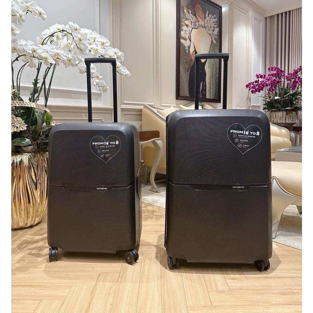 Vali Samsonite Magnum ECO -  Khoá ngoàm - Siêu nhẹ - Made in EU xịn sò - HANGDUC88