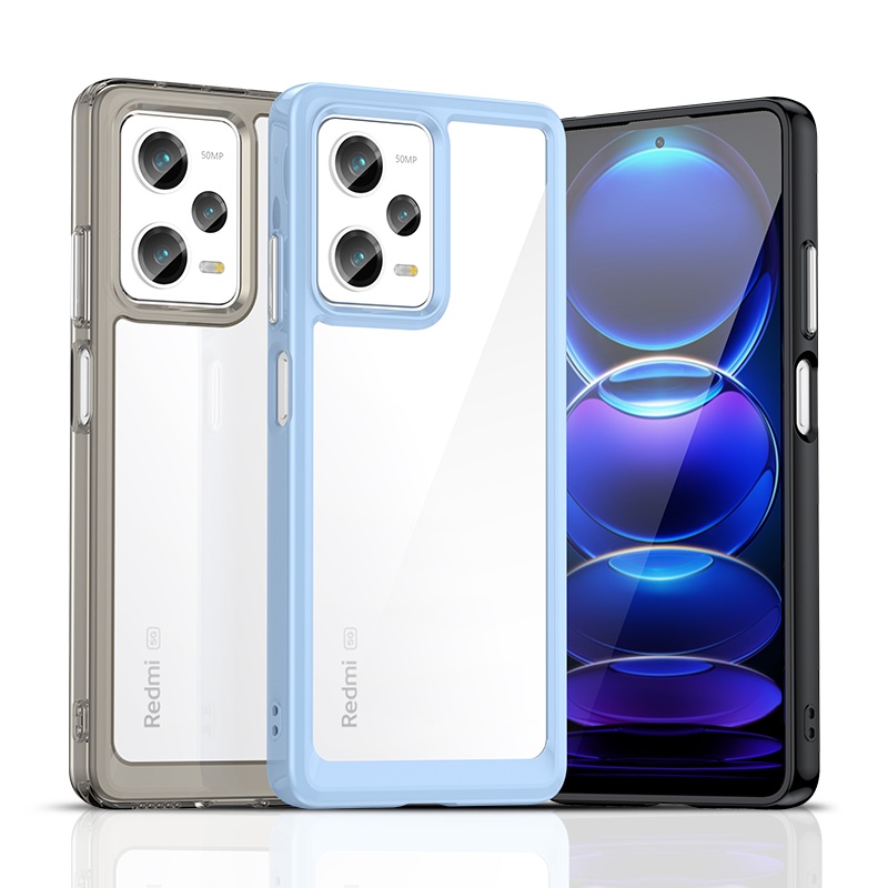 Ốp Điện Thoại tpu silicon Chống Sốc Nhiều Màu Sắc Cho xiaomi redmi note 12 pro 5g 4g note12 pro plus 12 turbo 5g 12r