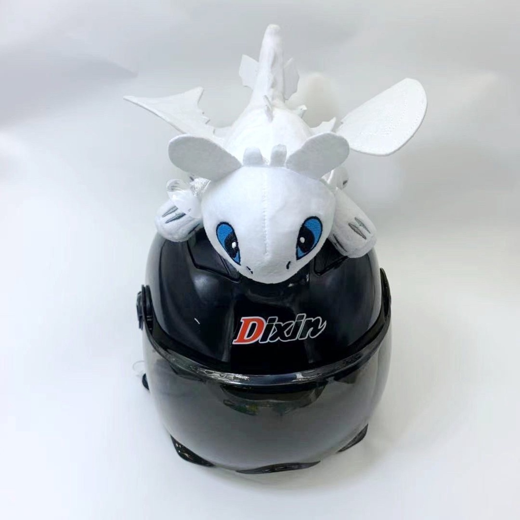 Phụ Kiện Cốc Hút Gắn Nón Bảo Hiểm Xe Mô Tô Trang Trí Búp Bê Hình Rồng Bay Răng Chạy Bằng Pin rồng bay không răng