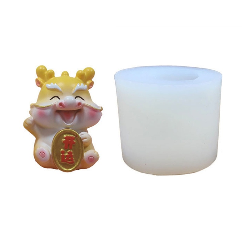 Khuôn silicone Làm Sô Cô La Hình Rồng Độc Đáo