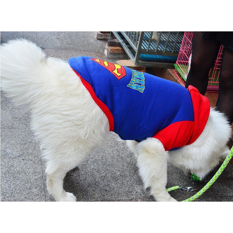 XS-9XL Áo cho chó size lớn thu đông nỉ ấm - Quần áo chó mèo thú cưng GOLDEN, SAMOYED 2kg đến 40kg - Áo chó to có mũ
