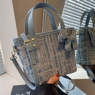Túi Xách denim Đeo Chéo Thời Trang Hàn Quốc Cho Nữ