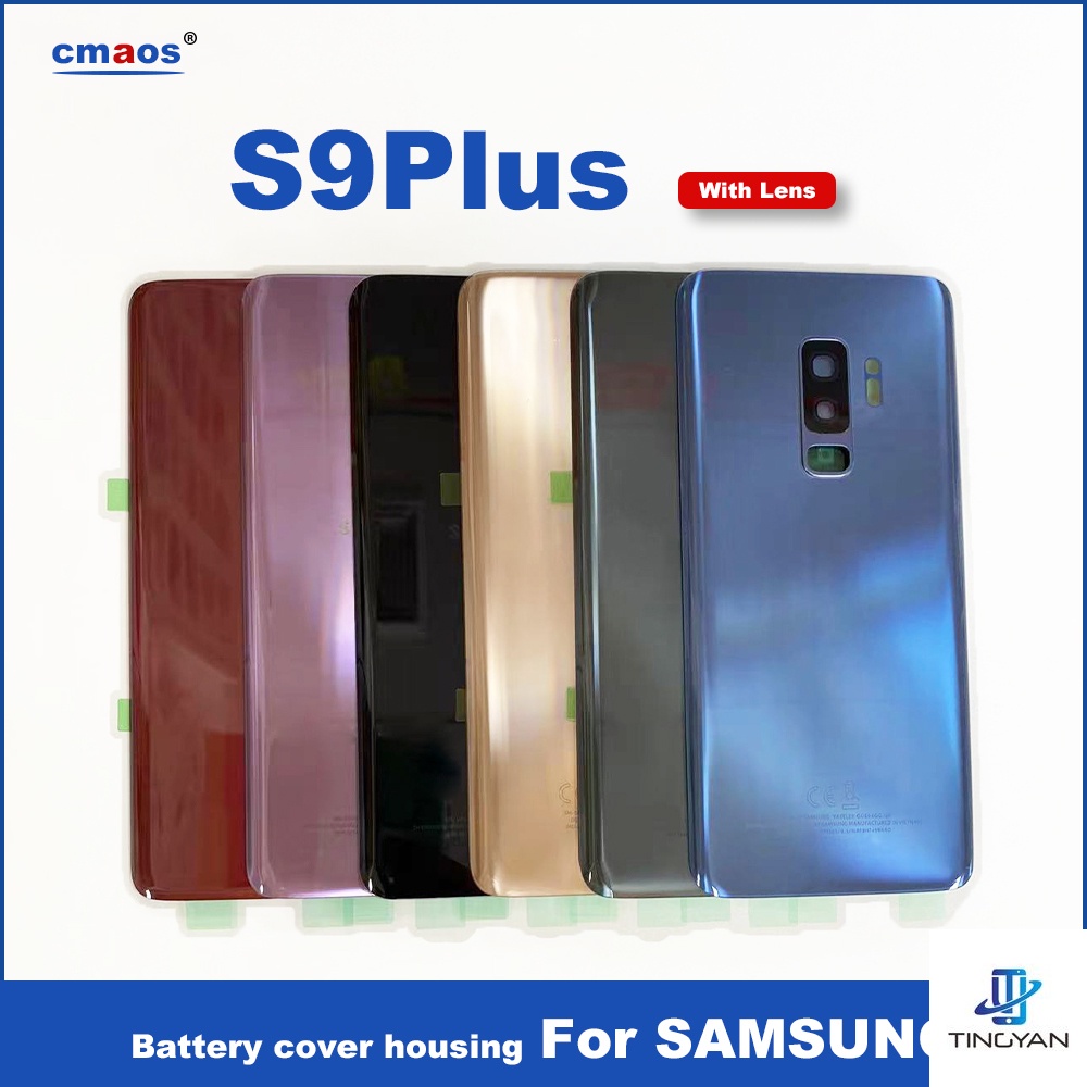 Mới Nắp Lưng Điện Thoại Bằng Kính Thay Thế Chuyên Dụng Cho samsung galaxy s9 plus g965 g965f