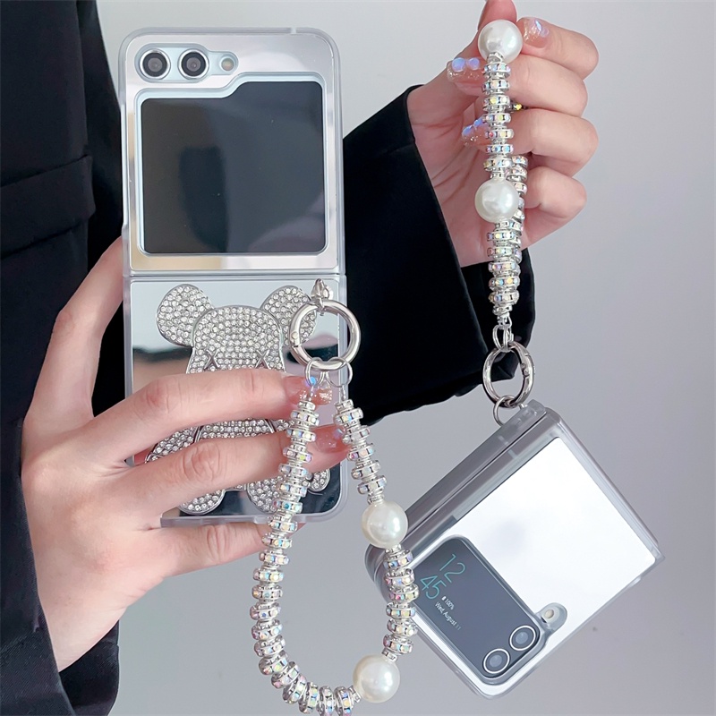 Bao Da Điện Thoại Chống Sốc Họa Tiết Hoạt Hình Cho samsung galaxy z flip 5 4 3 flip5 flip4 flip3 5g Ốp