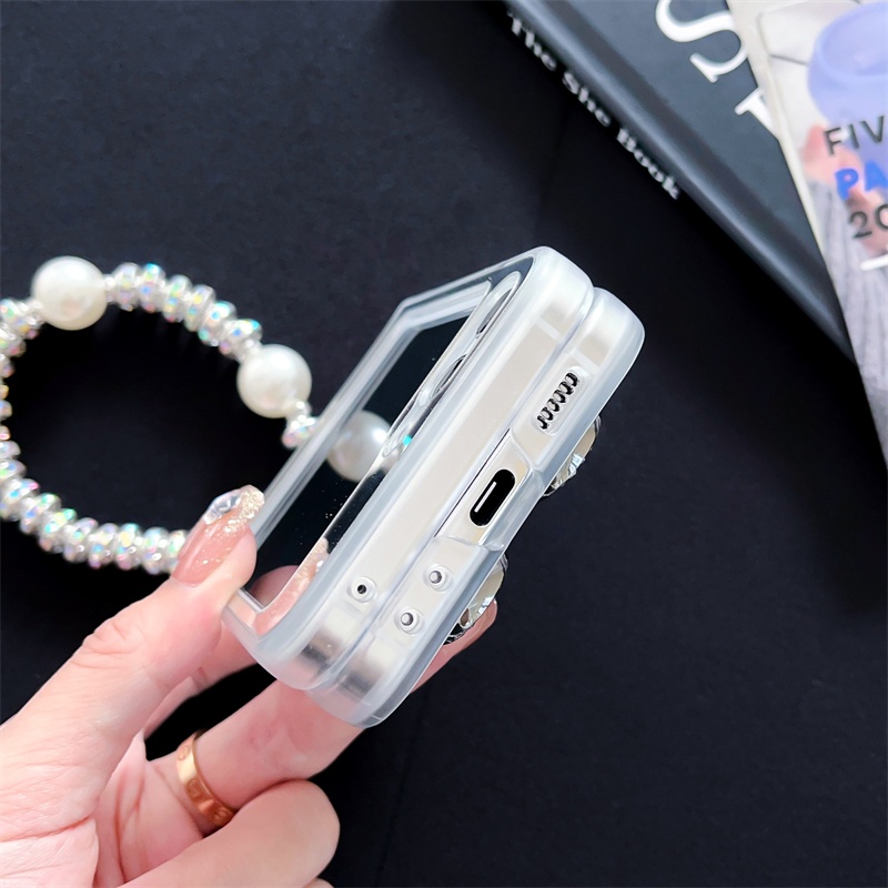 Bao Da Điện Thoại Chống Sốc Họa Tiết Hoạt Hình Cho samsung galaxy z flip 5 4 3 flip5 flip4 flip3 5g Ốp