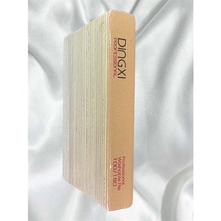 Lẻ 1 dũa dày nhám da bò Dingxi 100/180 làm móng nail