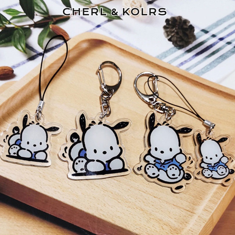 Chelkolrs Móc Treo Chìa Khóa Hình Chú Chó pacha Hoạt Hình Đáng Yêu