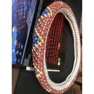 [SALE 50%]-Bọc Vô Lăng Hạt Cườm Size 42cm