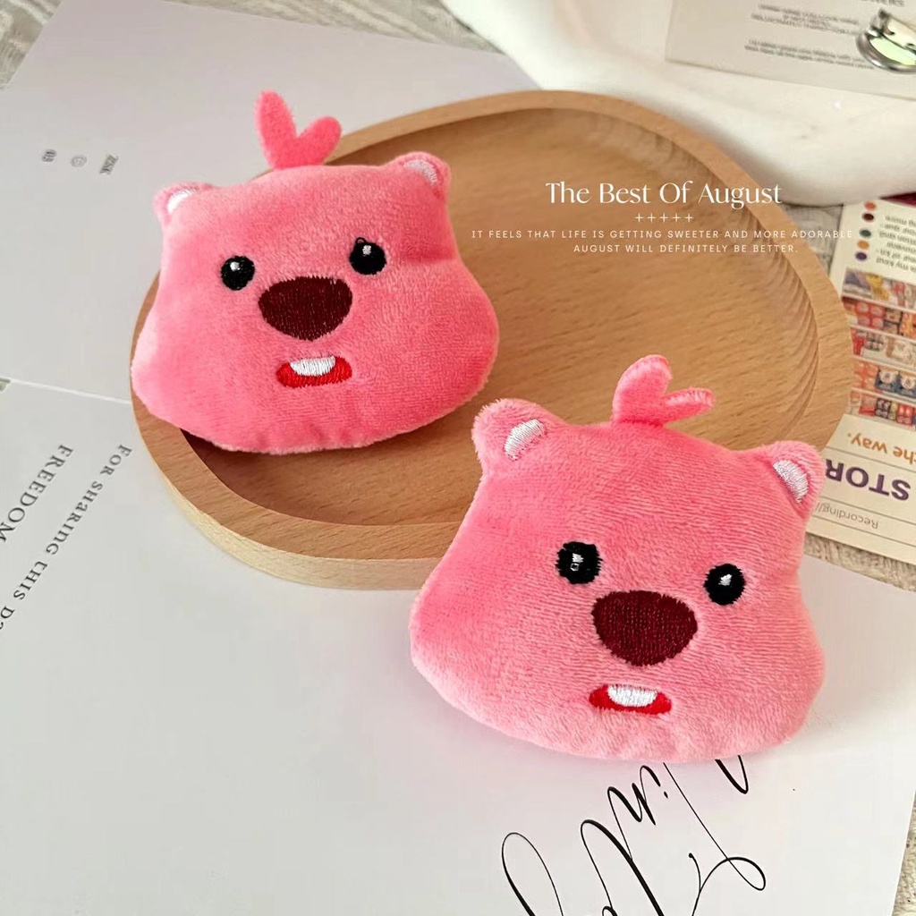 Mới Trâm Cài Tóc Hình Vòng Liềm Nhồi Bông Hoạt Hình Dễ Thương diy