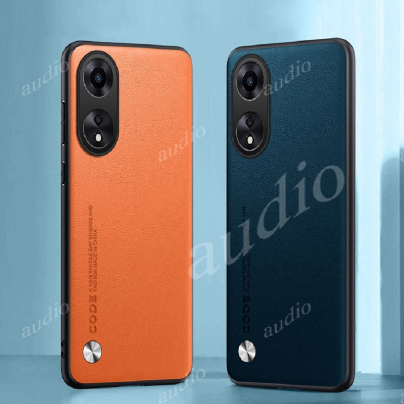 Vỏ Bao Da Điện Thoại Màu Trơn Chống Sốc Cho oppo a58 a78 4g 2023 oppo a 58 78 58a 78a oppoa58 oppoa78 4g Vỏ