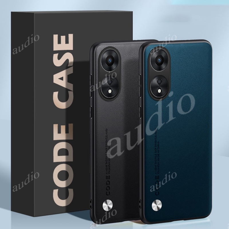 Vỏ Bao Da Điện Thoại Màu Trơn Chống Sốc Cho oppo a58 a78 4g 2023 oppo a 58 78 58a 78a oppoa58 oppoa78 4g Vỏ