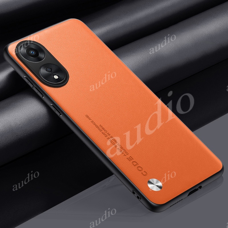 Vỏ Bao Da Điện Thoại Màu Trơn Chống Sốc Cho oppo a58 a78 4g 2023 oppo a 58 78 58a 78a oppoa58 oppoa78 4g Vỏ