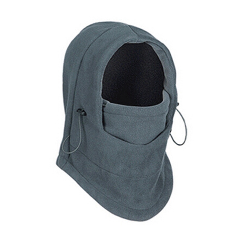 Mũ Trùm Đầu Kèm Khẩu Trang Che Tai Giữ Ấm Mùa Đông Khi Đi Xe Đạp Ngoài Trời