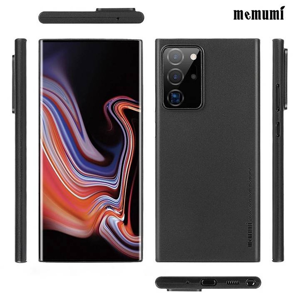 Ốp lưng nhám siêu mỏng 0.3mm cho Samsung Galaxy Note 20 Ultra hiệu Memumi có gờ bảo vệ camera - Hàng nhập khẩu