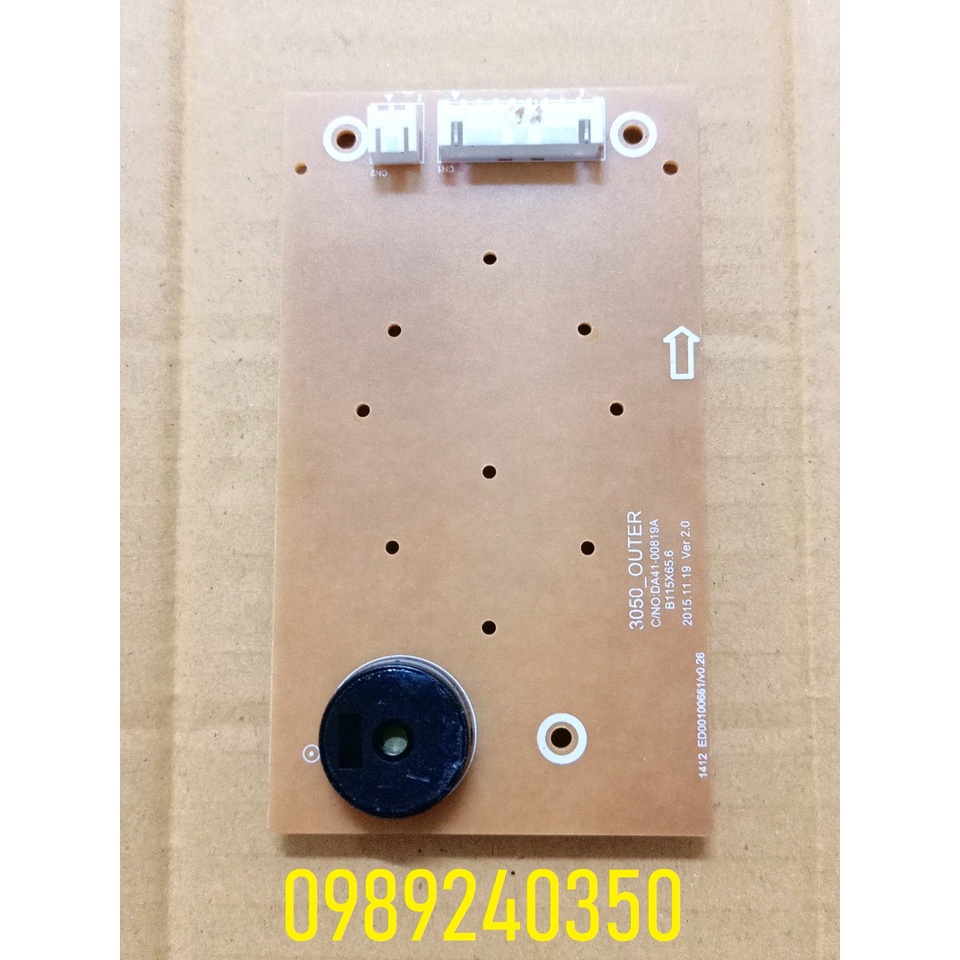 Bo mạch hiển thị tủ lạnh samsung 3 phím RT38K5982SL chính hãng