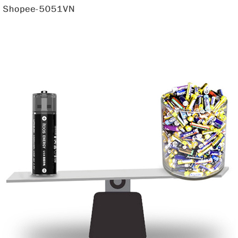 Usb Sạc Pin lithium 1.5v aa 1500mah Mới
