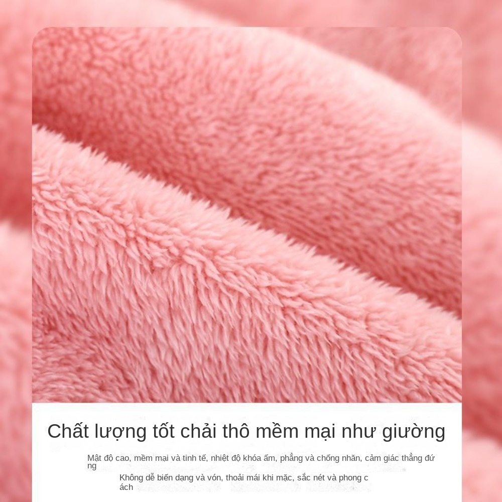 Áo Khoác Tay Dài Đệm Nhung Màu Trơn Giữ Ấm Thời Trang Xuân Thu Cho Bé Trai Và Gái