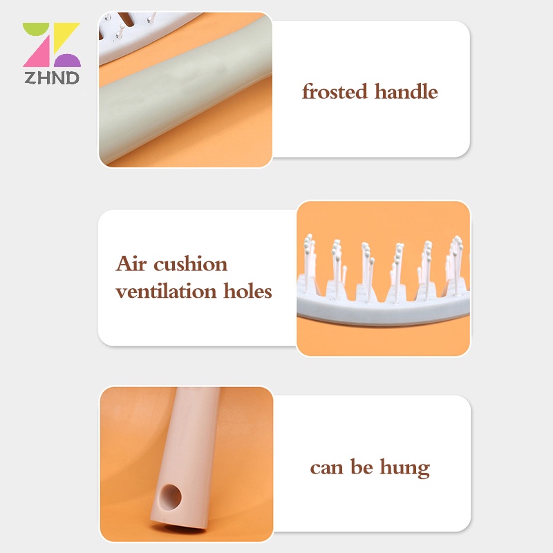 Zhuzhengde 1 Lược Chải Tóc massage Da Đầu Tiện Dụng