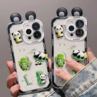Hoạt Hình Ốp Điện Thoại Hình Gấu Trúc 3d Cho vivo s1 y15s y15a y01 y15c v21 y21 y21s y21a y7s y51 y51a y51s y30 y30i y33 y31 2021 y20i y20s y12s y12s Y1E s1
