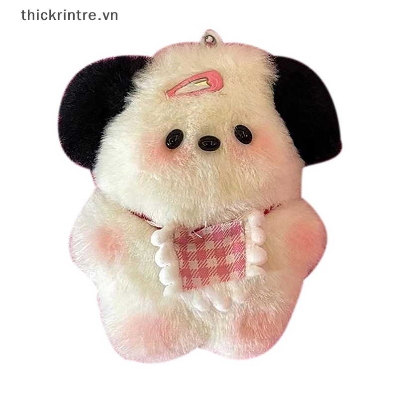 Th kawaii Thú Nhồi Bông Hình Cún Hoạt Hình Dễ Thương Treo Móc Khóa Xe Hơi Làm Quà Tặng Sinh Nhật Cho Nữ vn