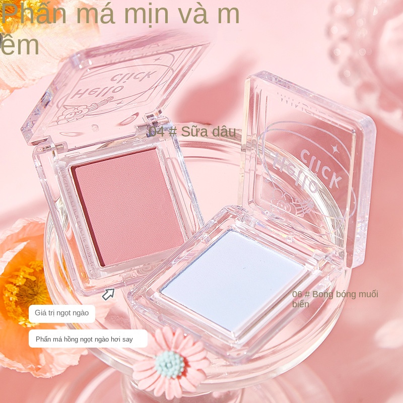 Phấn Má Hồng Trang Điểm nude Tự Nhiên Lâu Trôi