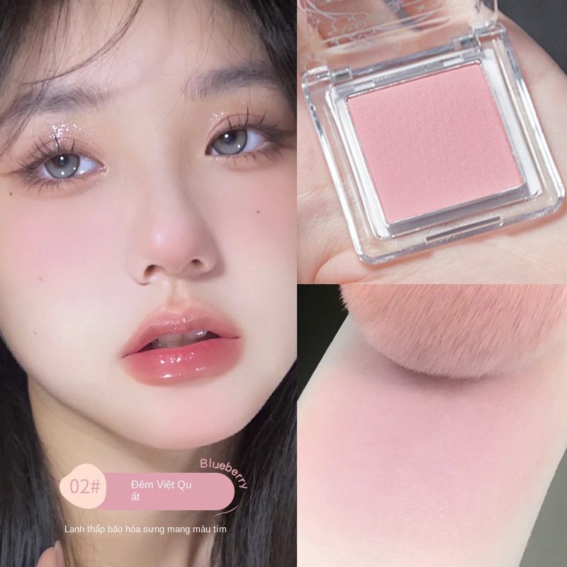 Phấn Má Hồng Trang Điểm nude Tự Nhiên Lâu Trôi