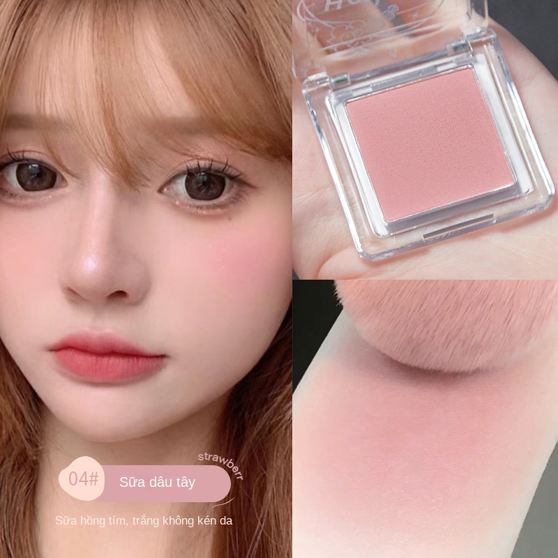 Phấn Má Hồng Trang Điểm nude Tự Nhiên Lâu Trôi