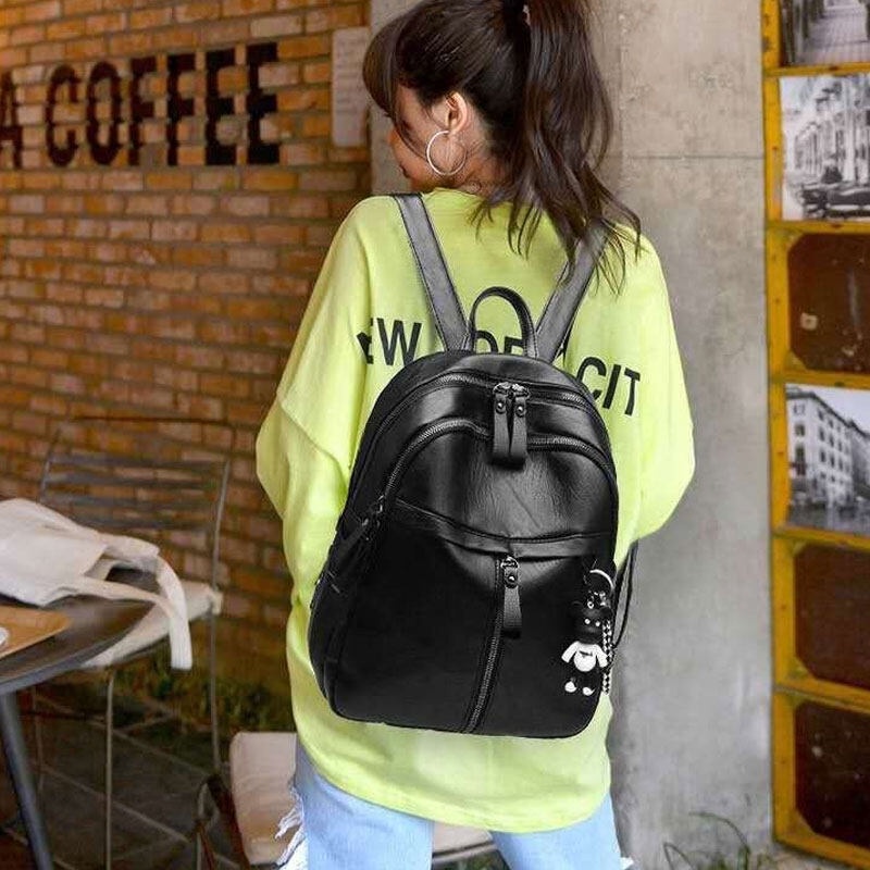 Ba Lô Da pu Thời Trang Hàn Quốc Dành Cho Nữ