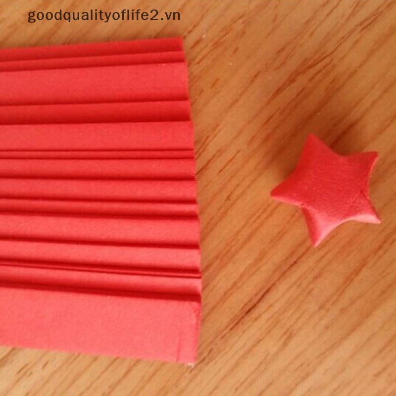Giấy Gấp Hình Ngôi Sao May Mắn origami Nhiều Màu Sắc ~ ~ good]  origami