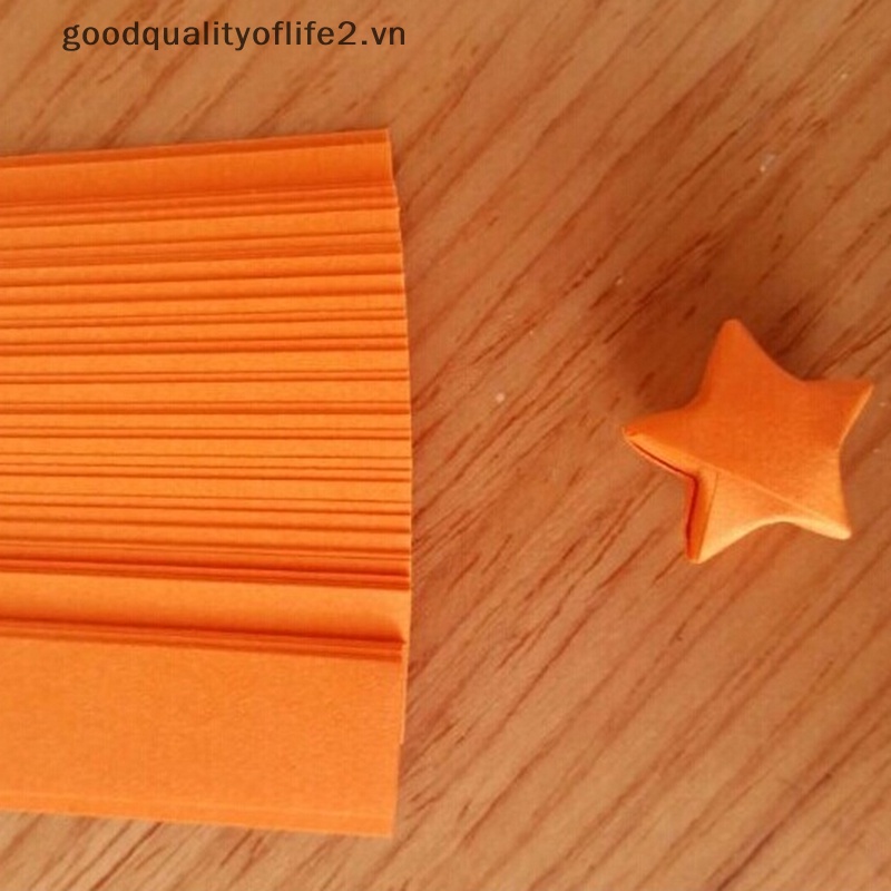 Giấy Gấp Hình Ngôi Sao May Mắn origami Nhiều Màu Sắc ~ ~ good]  origami