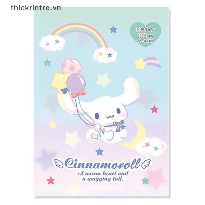 Set 128 Tờ Giấy Ghi Chú Họa Tiết Hoạt Hình Đáng Yêu