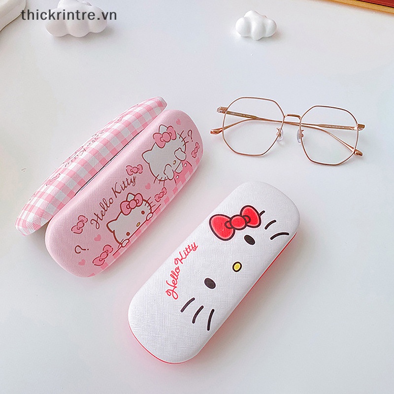1 Hộp Đựng Mắt Kính In Hình Hoạt Hình Dễ Thương