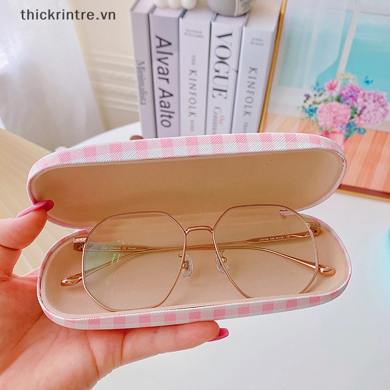 1 Hộp Đựng Mắt Kính In Hình Hoạt Hình Dễ Thương