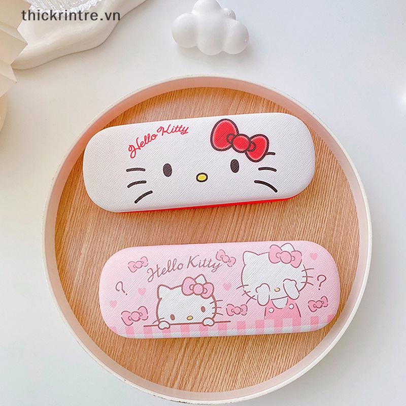 1 Hộp Đựng Mắt Kính In Hình Hoạt Hình Dễ Thương